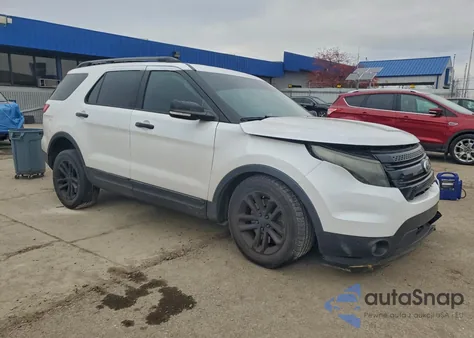 2013 Ford Explorer Xlt from USA, damaged, VIN 1FM5K8D81DGC82365